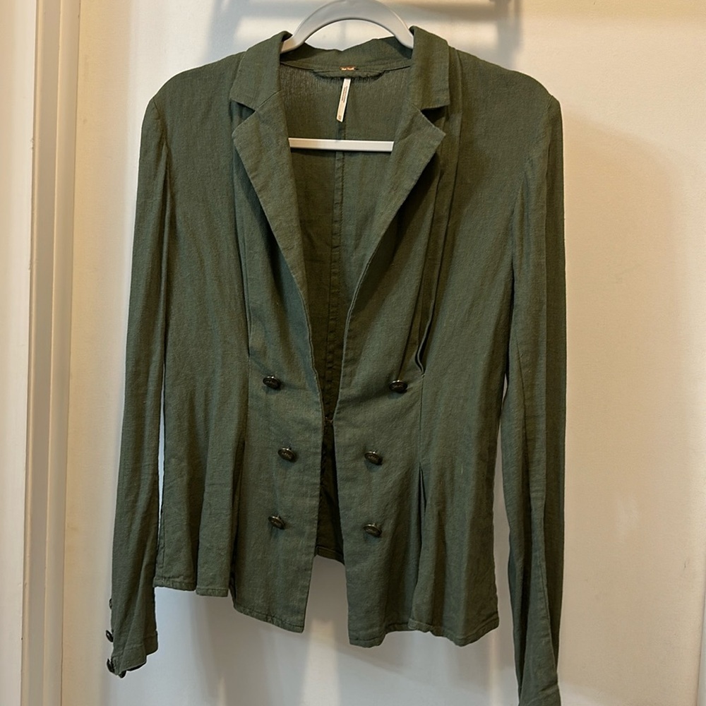 Preloved FreePeople fitted utility jacket excellent condition size extra small